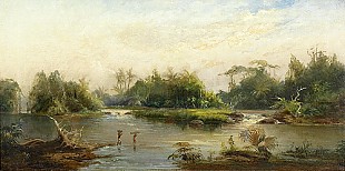 Fritz Klingelhöfer - Afrcian landscape