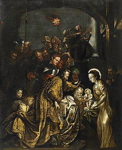 Flämischer Meister - Adoration of the Three Kings