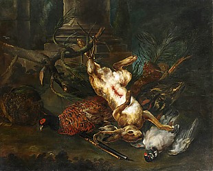 Jan Weenix - Hunter still life