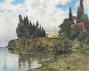 Karl Heffner - Italian coast view