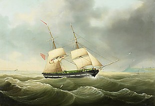 Carl Justus Harmen Fedeler - The Brig "Charlotte Louise"