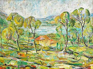 Guerry - A house at a lake