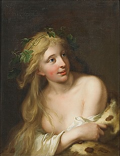 Johann Heinrich Wilhelm Tischbein - Portrait of a maenad