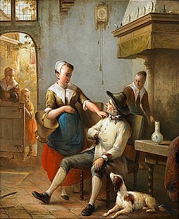 Bruno van Straaten - Baroque interior