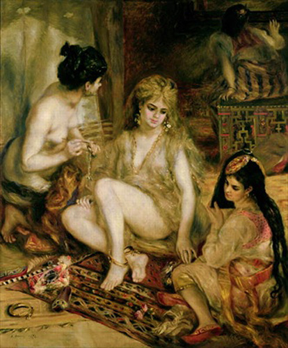 Pierre-Auguste Renoir - Interior of a Harem in Montmartre