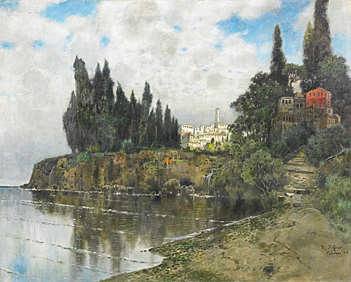 Karl Heffner - Italian coast view