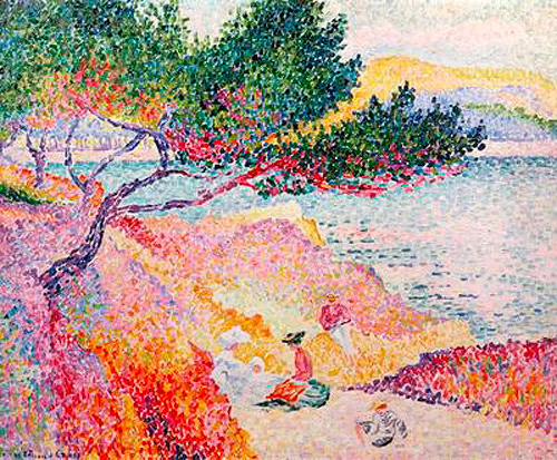 Henri-Edmond Cross - La Plage de Saint-Clair
