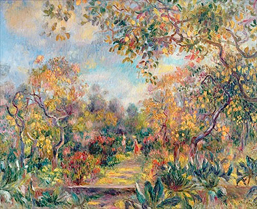 Pierre-Auguste Renoir - Landscape at Beaulieu