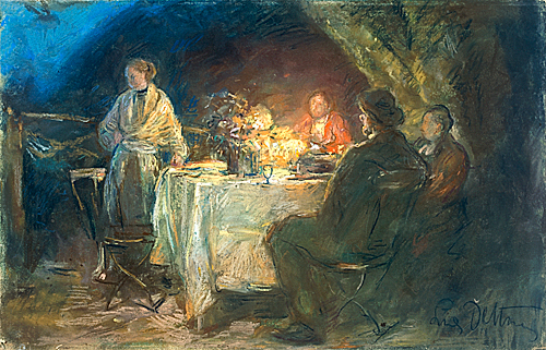 Ludwig Dettmann - Nightly circle