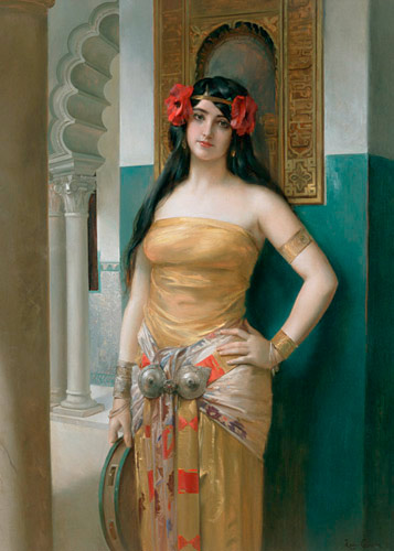 Léon-Francois Comerre - Oriental musician