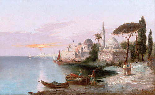Karl Kaufmann - Oriental seaport