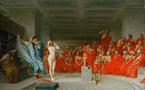 Jean-Léon Gérôme - Phryne Before the Jury