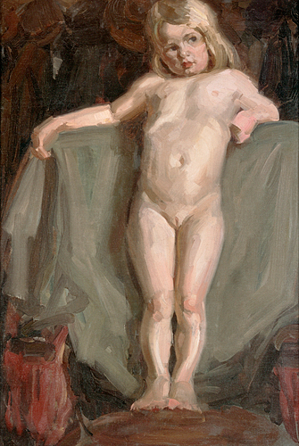 Albert Weisgerber - Portrait of a girl