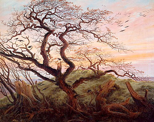 Caspar David Friedrich - Raven tree