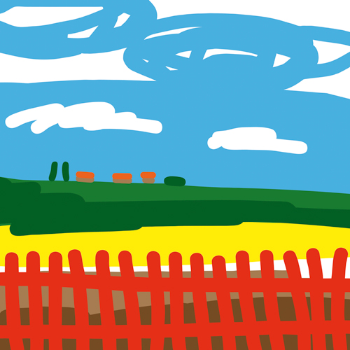 Christian Junghanns - red fence