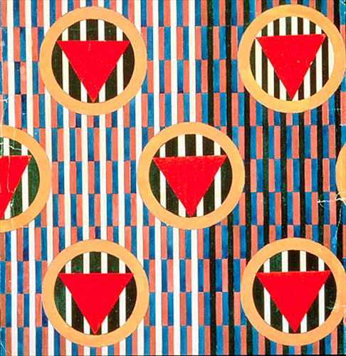Lyubov Sergeevna Popova - Red Triangles in Circles