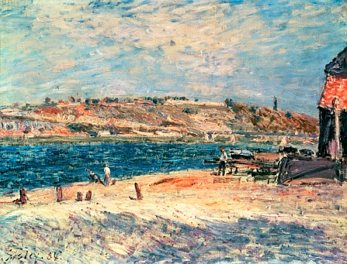 Alfred Sisley - River Banks at Saint-Mammes