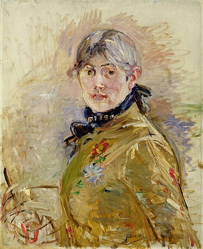 Berthe Morisot - Self Portrait, 1885