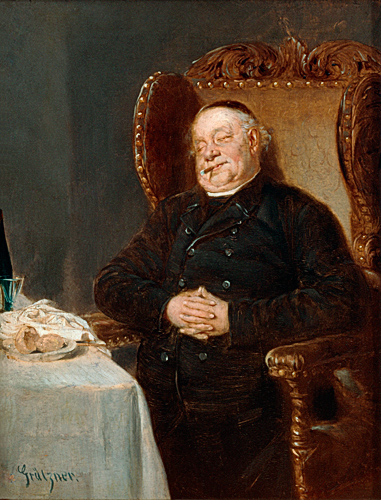 Eduard Grützner - Siesta