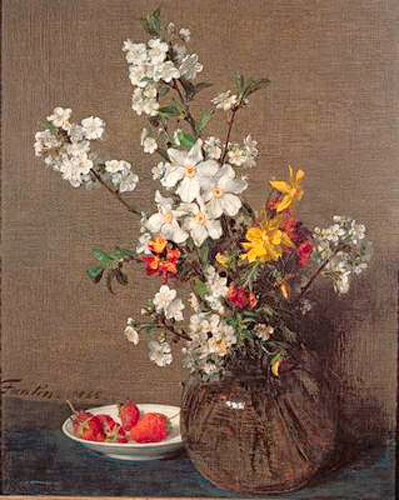 Thédore Fantin-Latour - Spring Bouquet