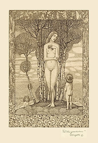 Heinrich Vogeler - Springtime