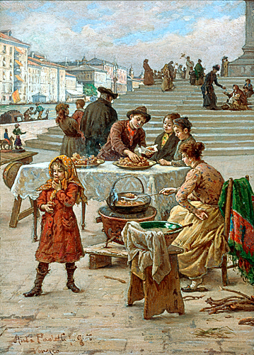 Antonio Ermolao Paoletti - St. Georgeday in Venice