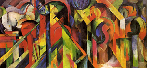 Franz Marc - Stables