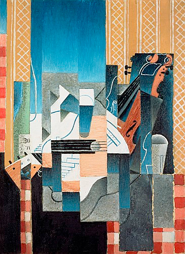Juan Gris - Still Life with Violin and Guitar