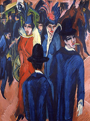 Ernst Ludwig Kirchner - Street in Berlin