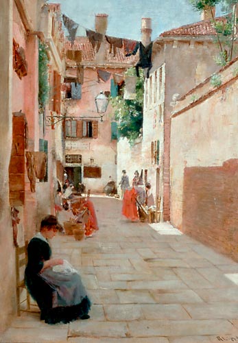 Richard Lipps - Street in Sevilla