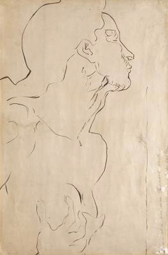 Ferdinand Hodler - Study for 'Feeling I'