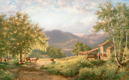 Charles Jones Way - Summer day in the Jura mountains in Switzerland