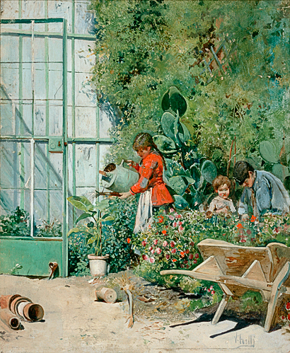 Vincenzo Irolli - summerday at flowergarden