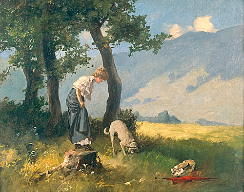 Antal Neogrady - Sunday trip in the meadow