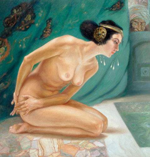 Franz Kienmayer - Susanna in bath