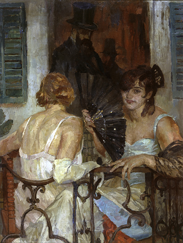 Ferdinand Dorsch - The balcony