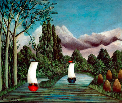 Henri Rousseau - The Banks of the Oise