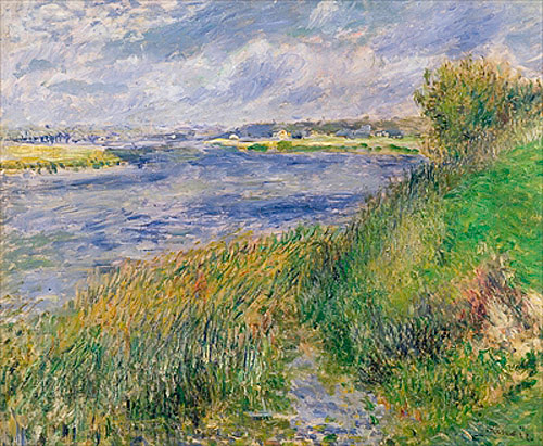 Pierre-Auguste Renoir - The Banks of the Seine, Champrosay