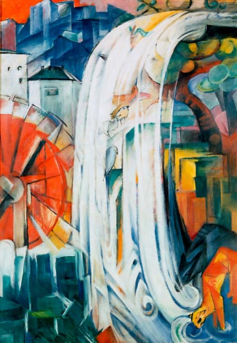 Franz Marc - The bewitched mill
