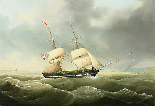 Carl Justus Harmen Fedeler - The Brig "Charlotte Louise"