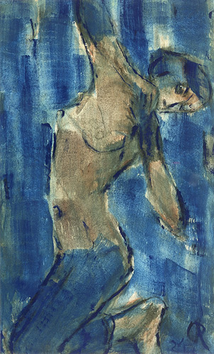 Christian Rohlfs - The dancer Tutjana Barbakow