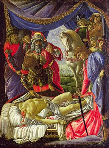 Sandro Botticelli - The Discovery of the Body of Holofernes