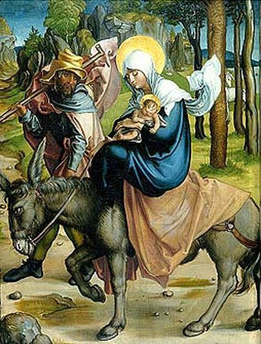 Albrecht Dürer - The escape to Egypt