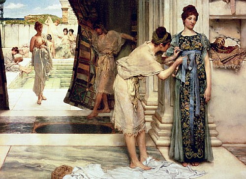 Sir Lawrence Alma-Tadema - The Frigidarium, 1890