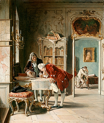 Johann Hamza - The geographers