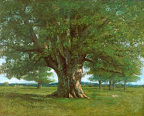 Gustave Courbet - The Oak of Flagey, called Vercingetorix