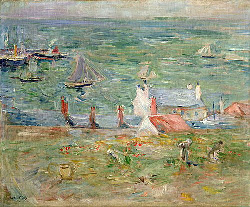 Berthe Morisot - The Port of Gorey on Jersey, 1886