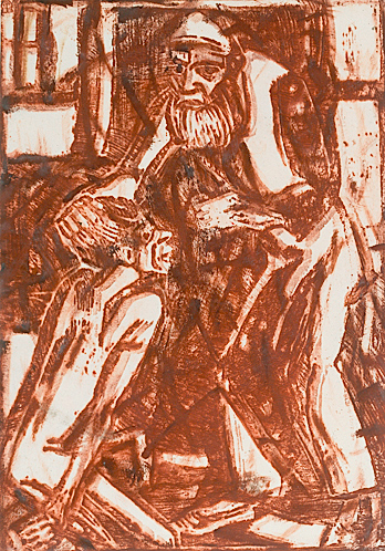 Christian Rohlfs - The return of the lost son