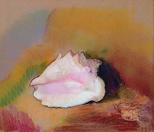 Odilon Redon - The Shell
