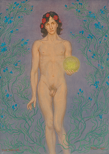 Hugo Höppener - Pseudonym Fidus - The sleep